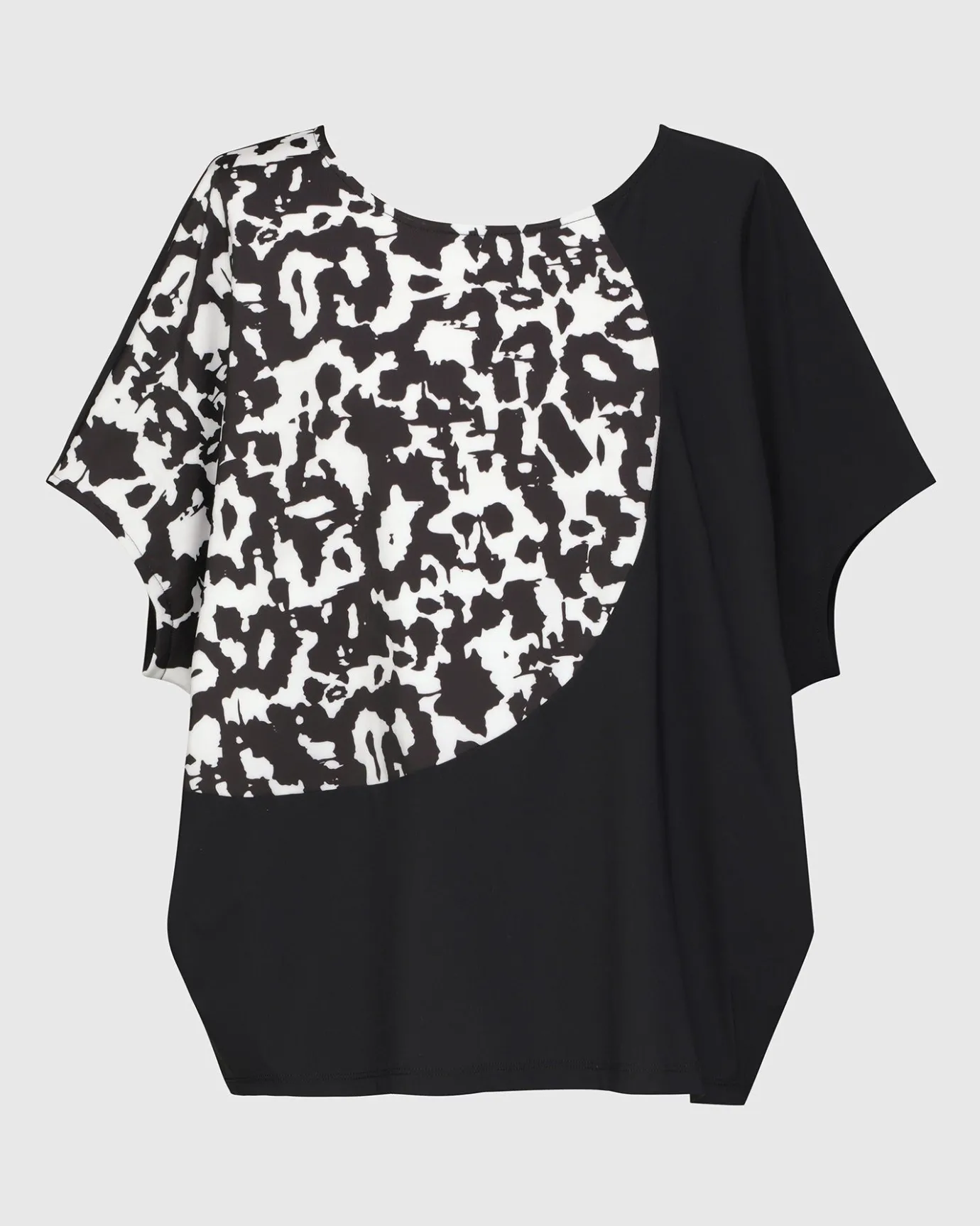 Women Alembika Plus<Tekbika Bliss Boxy Top, Yellow/Print
