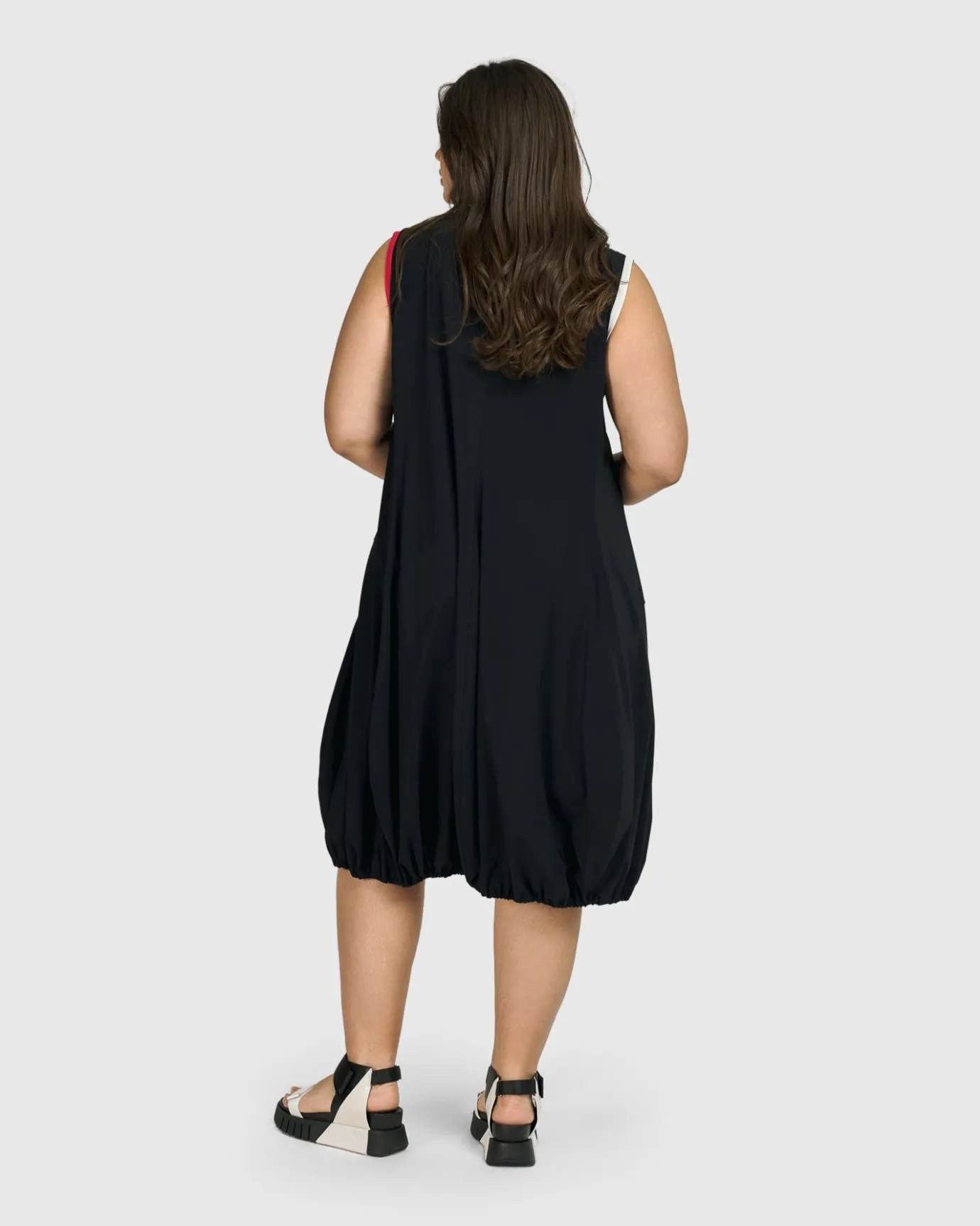 Women Alembika Dresses<Tekbika Camille Sleeveless Dress, Black