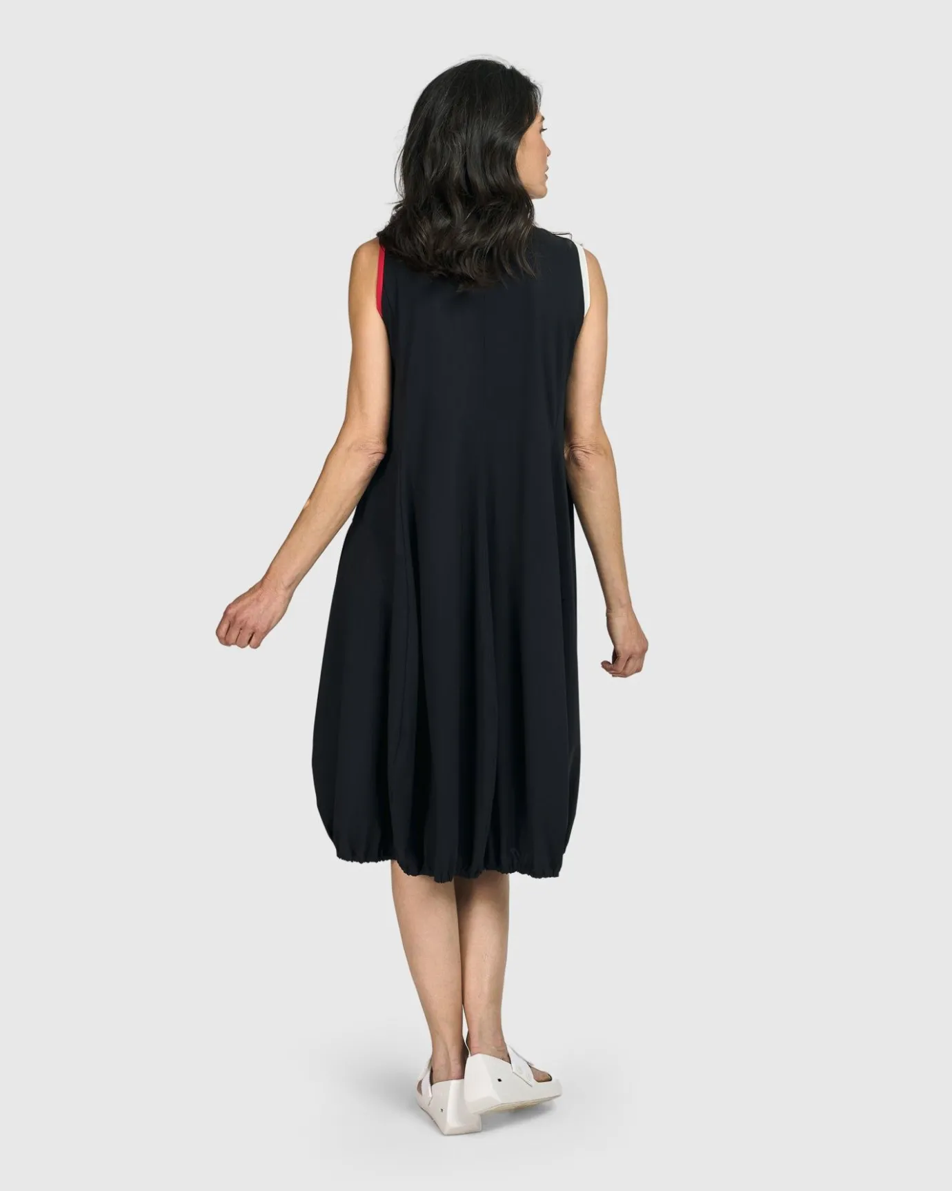 Women Alembika Plus<Tekbika Camille Sleeveless Dress, Black