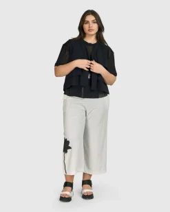 Women Alembika Plus<Tekbika Cannes Cargo Vest, Black