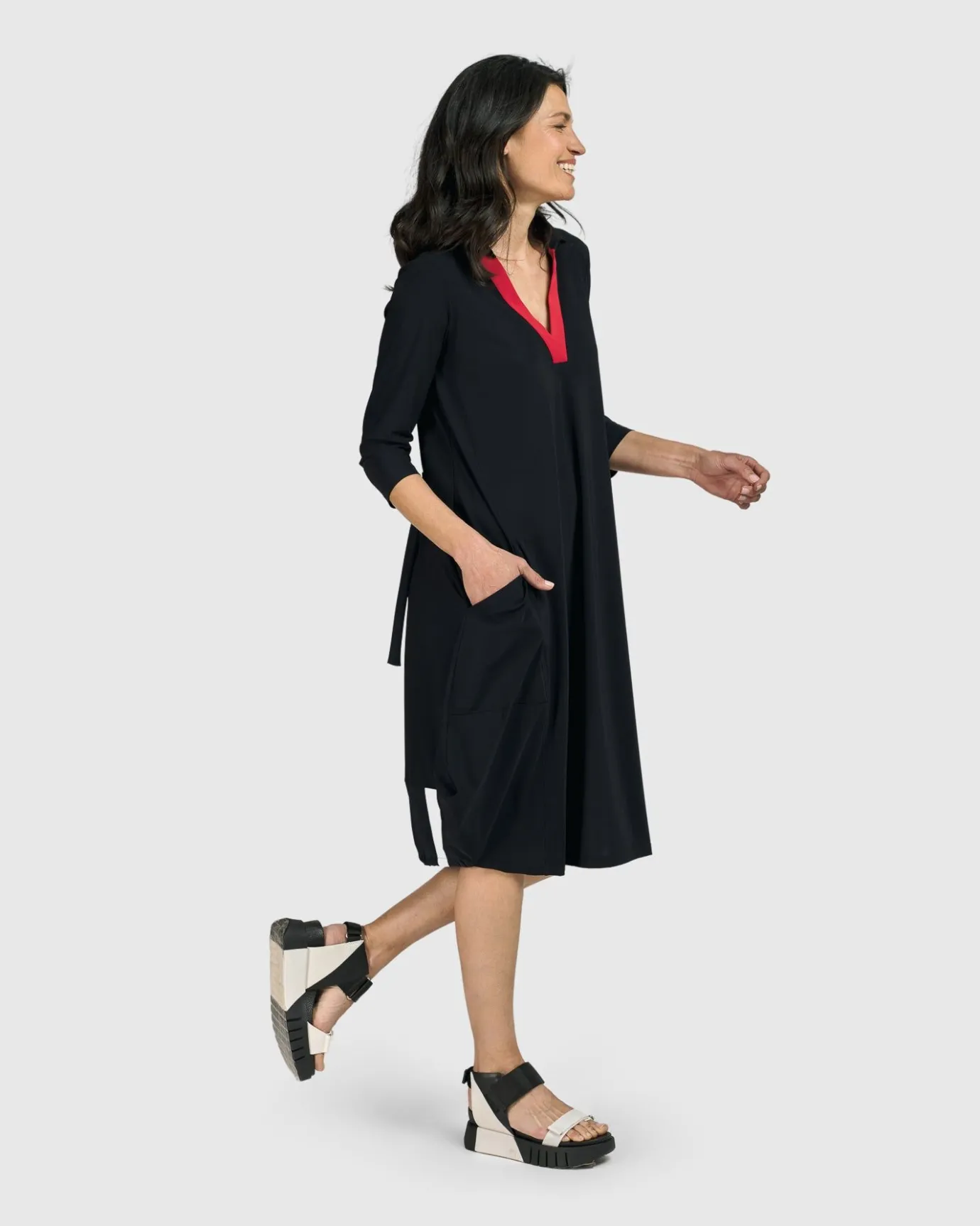Women Alembika Dresses<Tekbika Celine Dress, Black