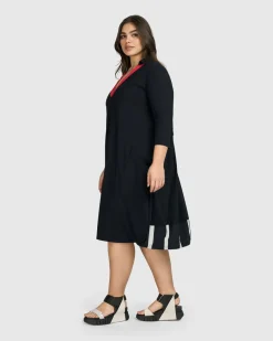 Women Alembika Dresses<Tekbika Celine Dress, Black