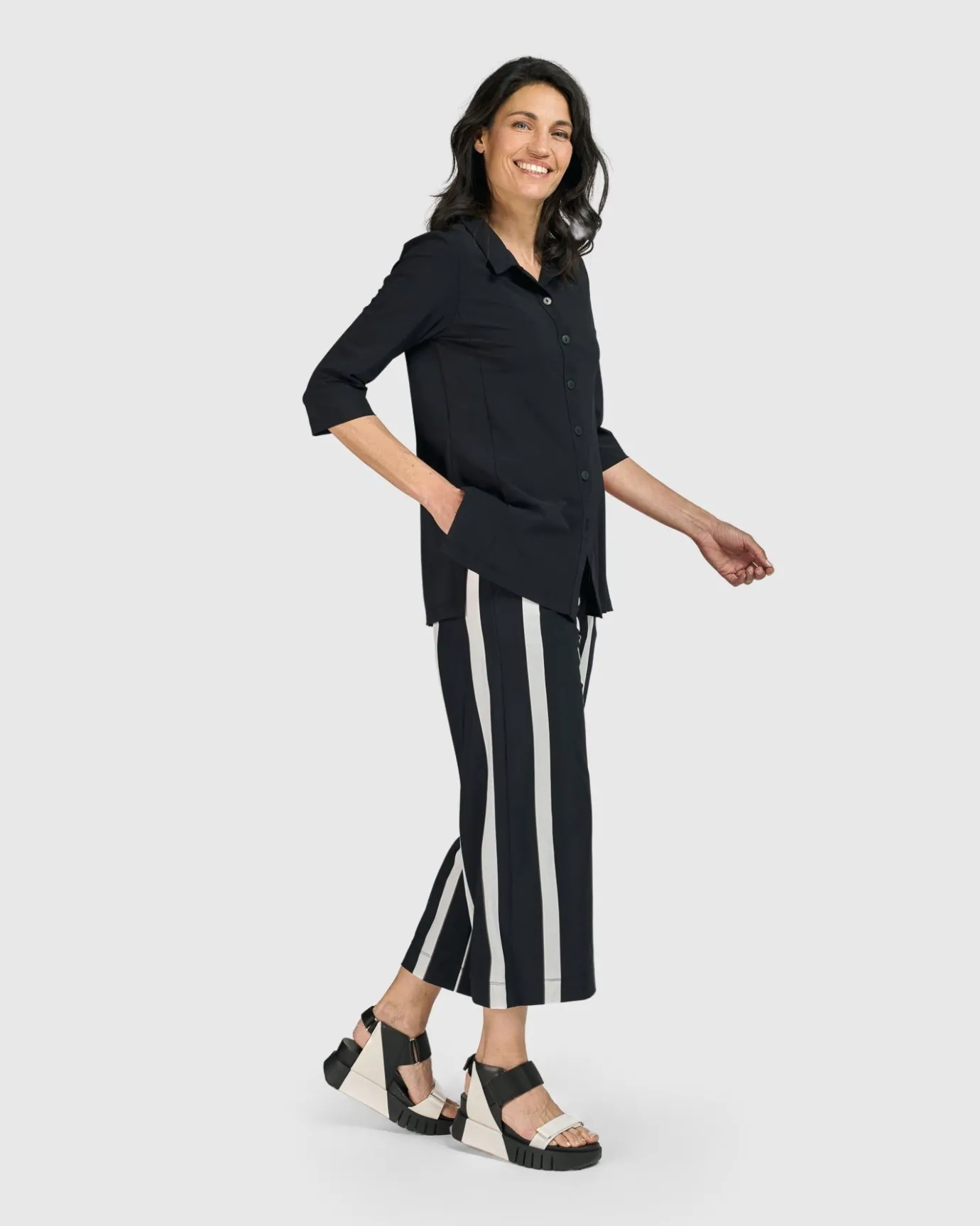 Women Alembika Pants & Skirts<Tekbika Chagall Pants, Stripes