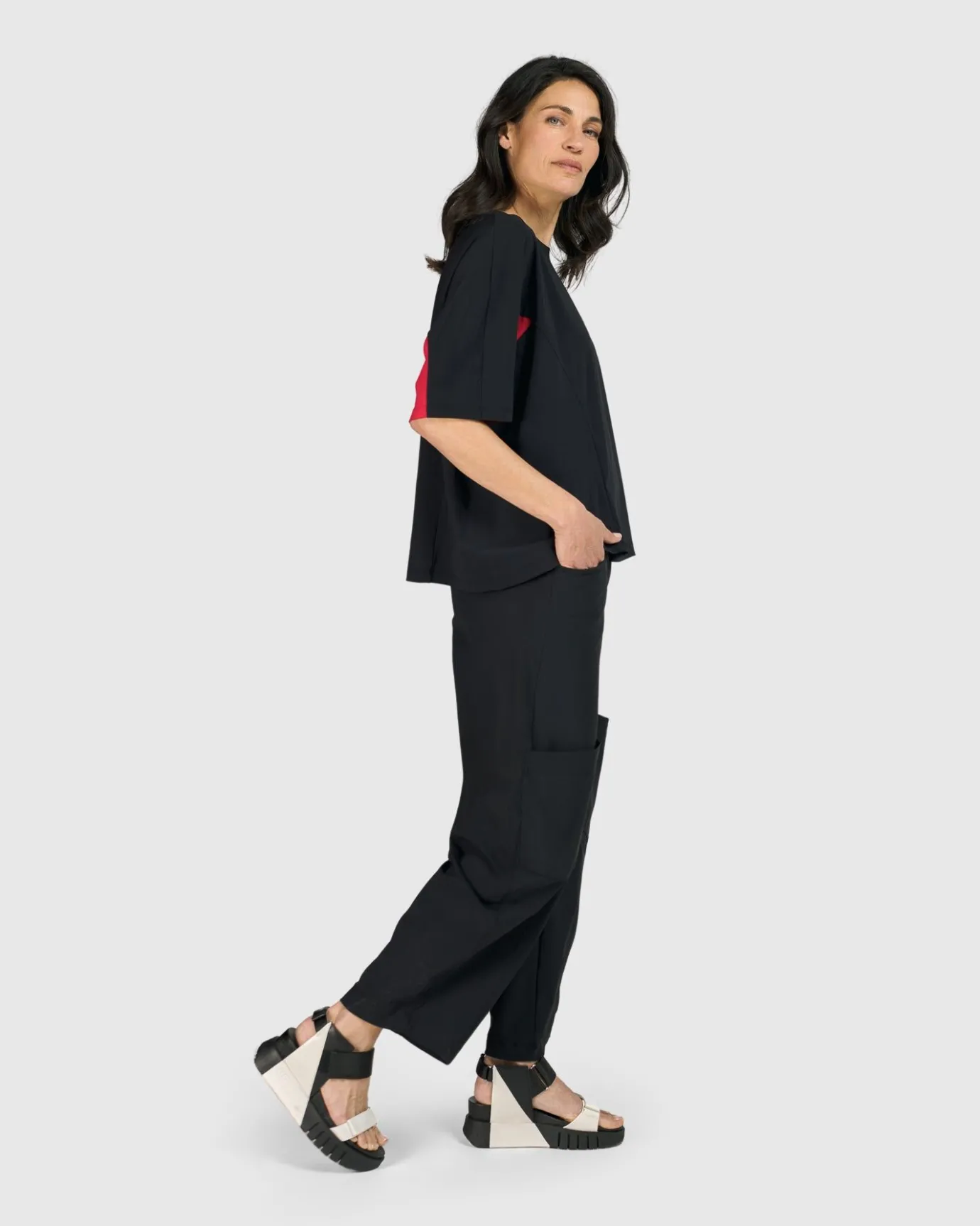Women Alembika Plus<Tekbika Claudette Pants, Black
