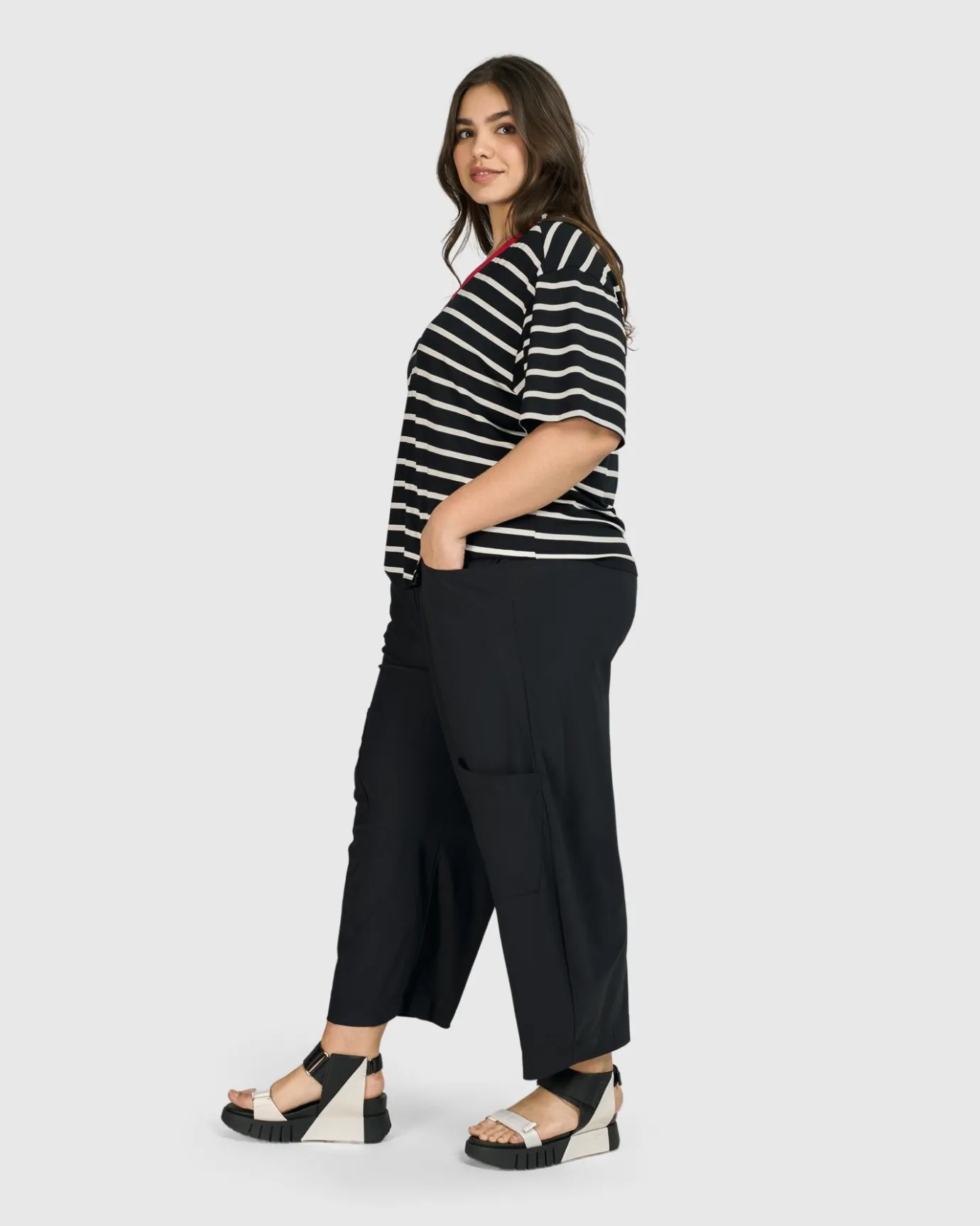 Women Alembika Pants & Skirts<Tekbika Claudette Pants, Black