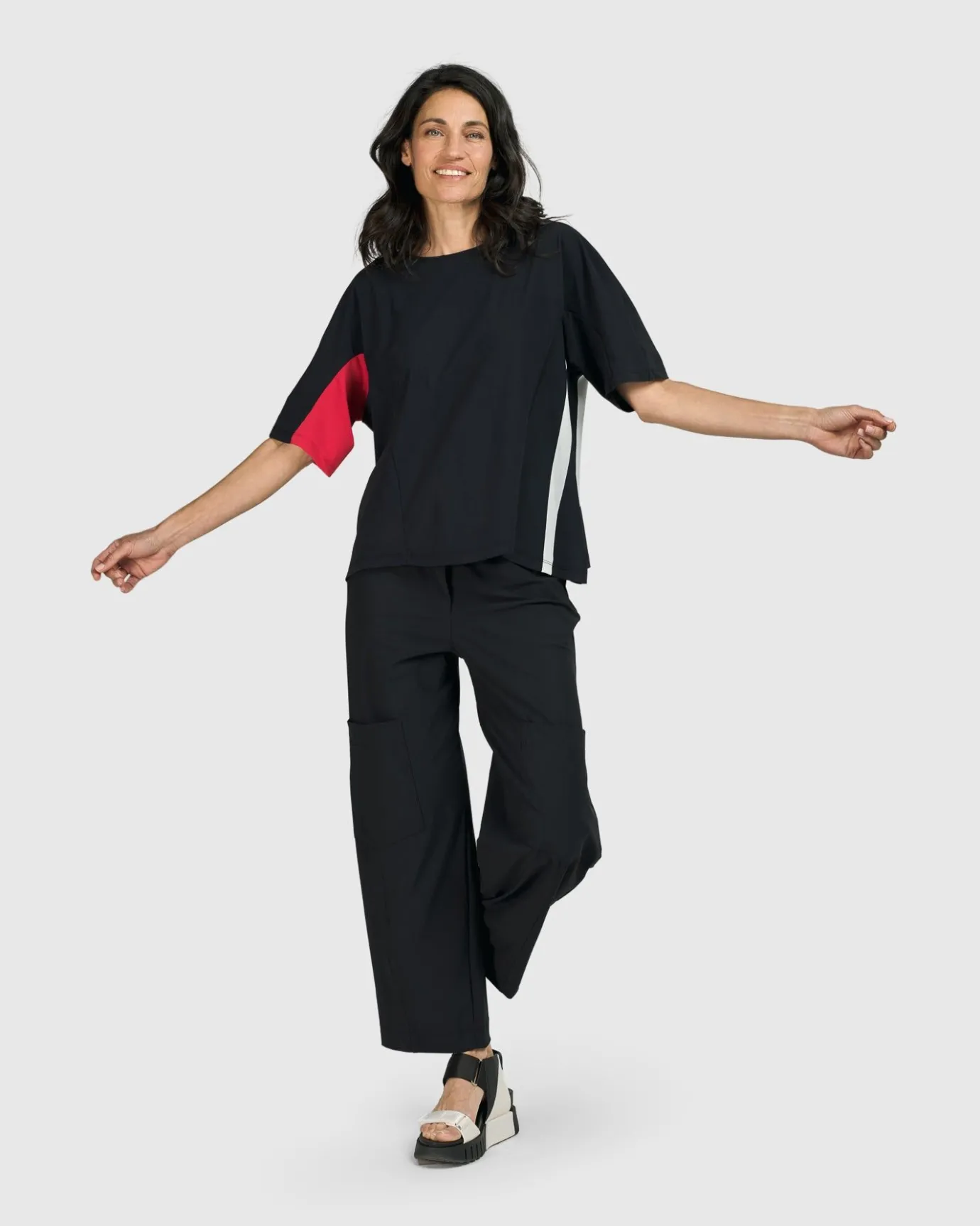 Women Alembika Pants & Skirts<Tekbika Claudette Pants, Black