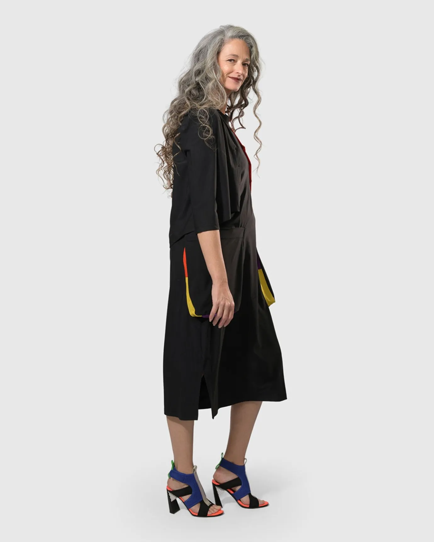 Women Alembika Jackets<Tekbika Colorblock Crop Cardigan Jacket, Multi