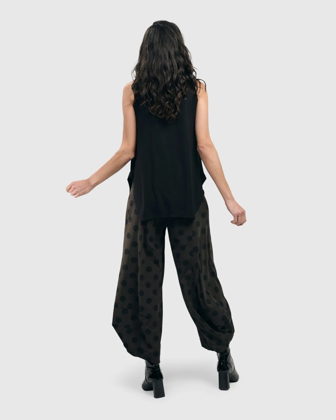 Women Alembika Plus<Tekbika Dots Punto Pants, Khaki