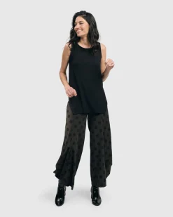 Women Alembika Pants & Skirts<Tekbika Dots Punto Pants, Khaki