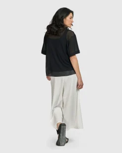 Women Alembika Tops & Tunics<Tekbika Edith Mesh Tee, Flower
