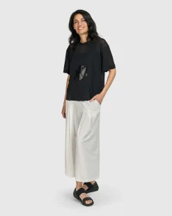 Women Alembika Plus<Tekbika Edith Mesh Tee, Flower