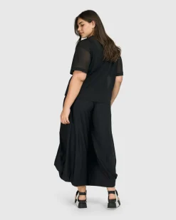 Women Alembika Plus<Tekbika Edith Mesh Tee, Flower