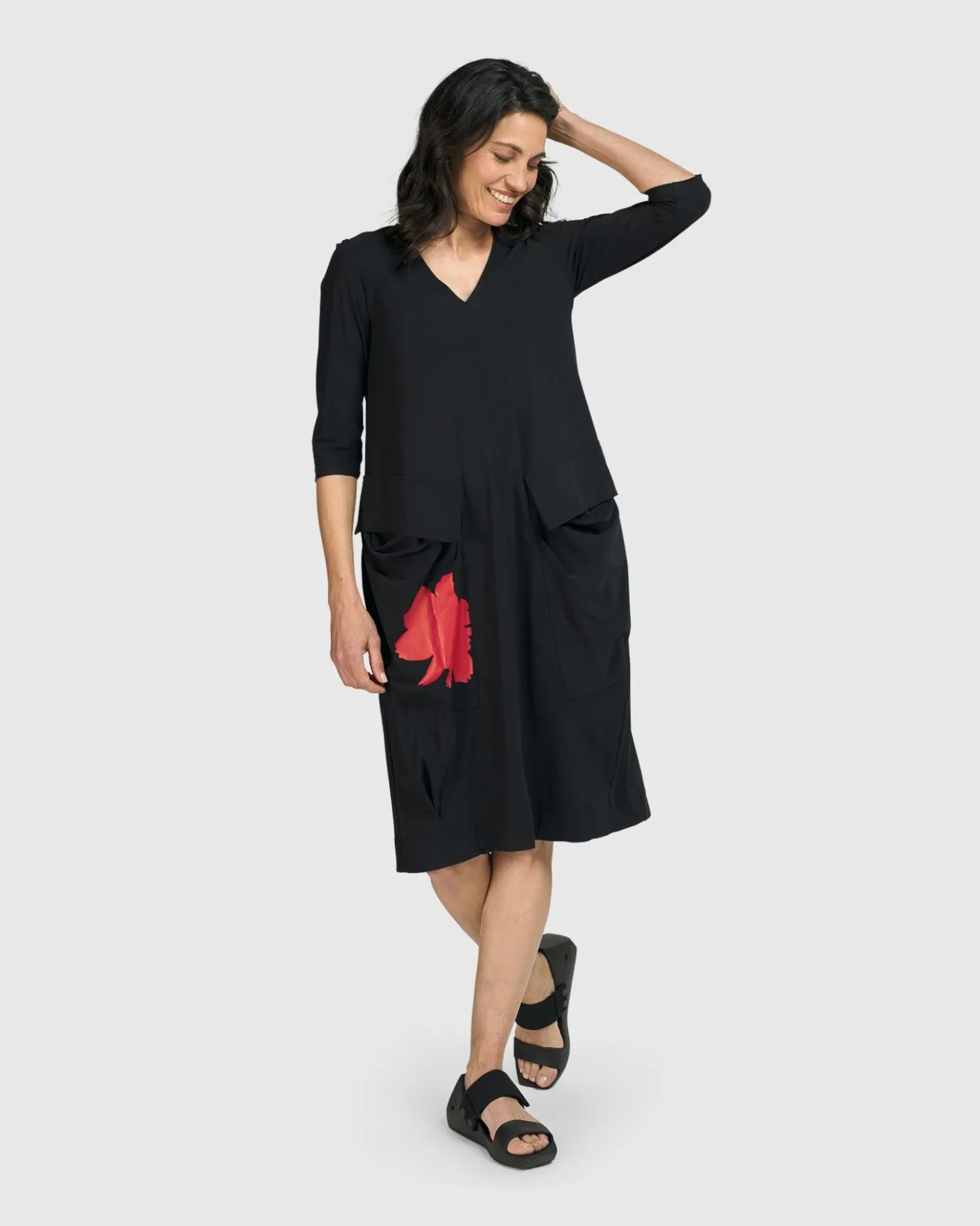 Women Alembika Dresses<Tekbika Francoise Cargo Dress, Flower