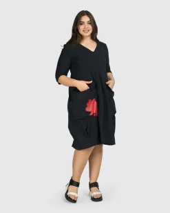 Women Alembika Dresses<Tekbika Francoise Cargo Dress, Flower