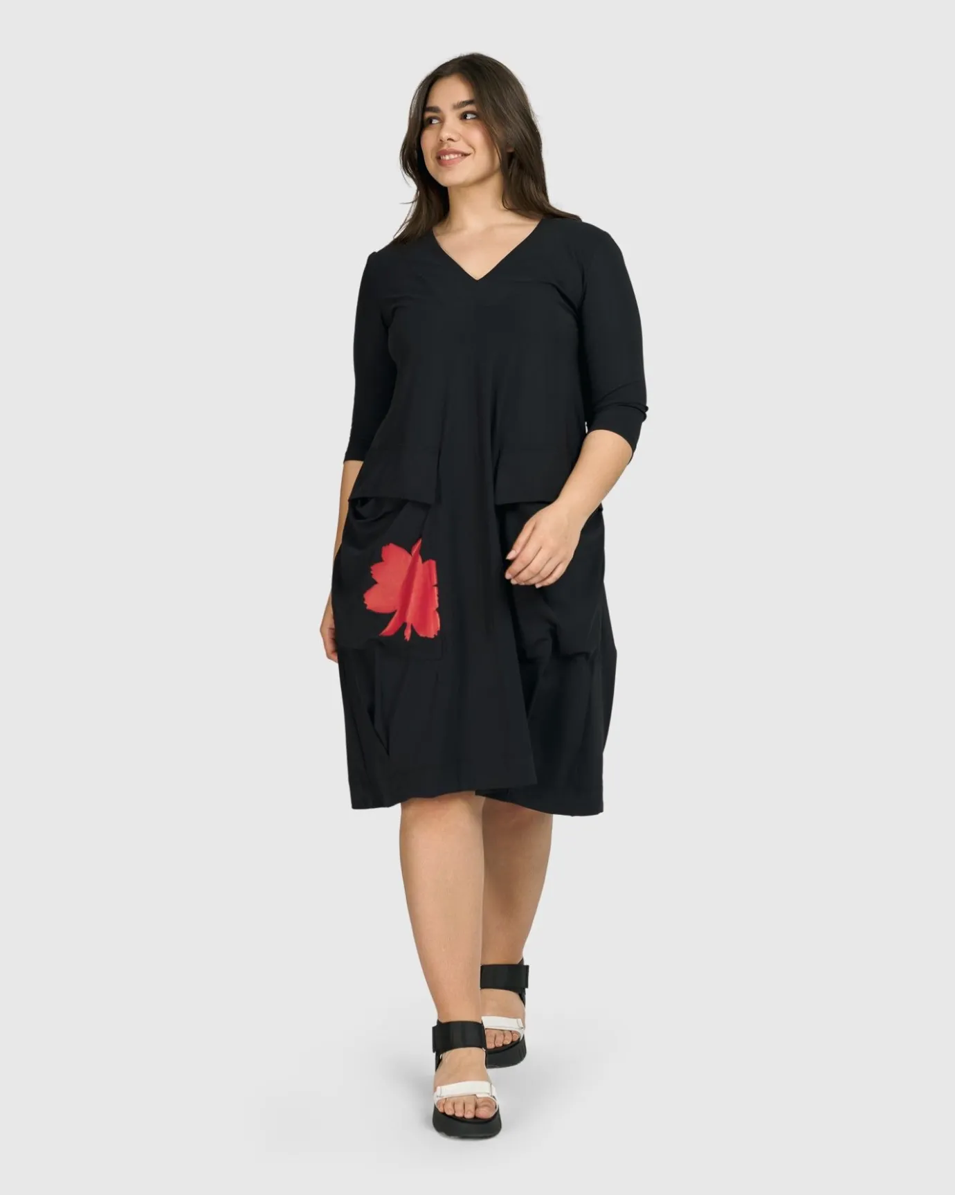 Women Alembika Plus<Tekbika Francoise Cargo Dress, Flower