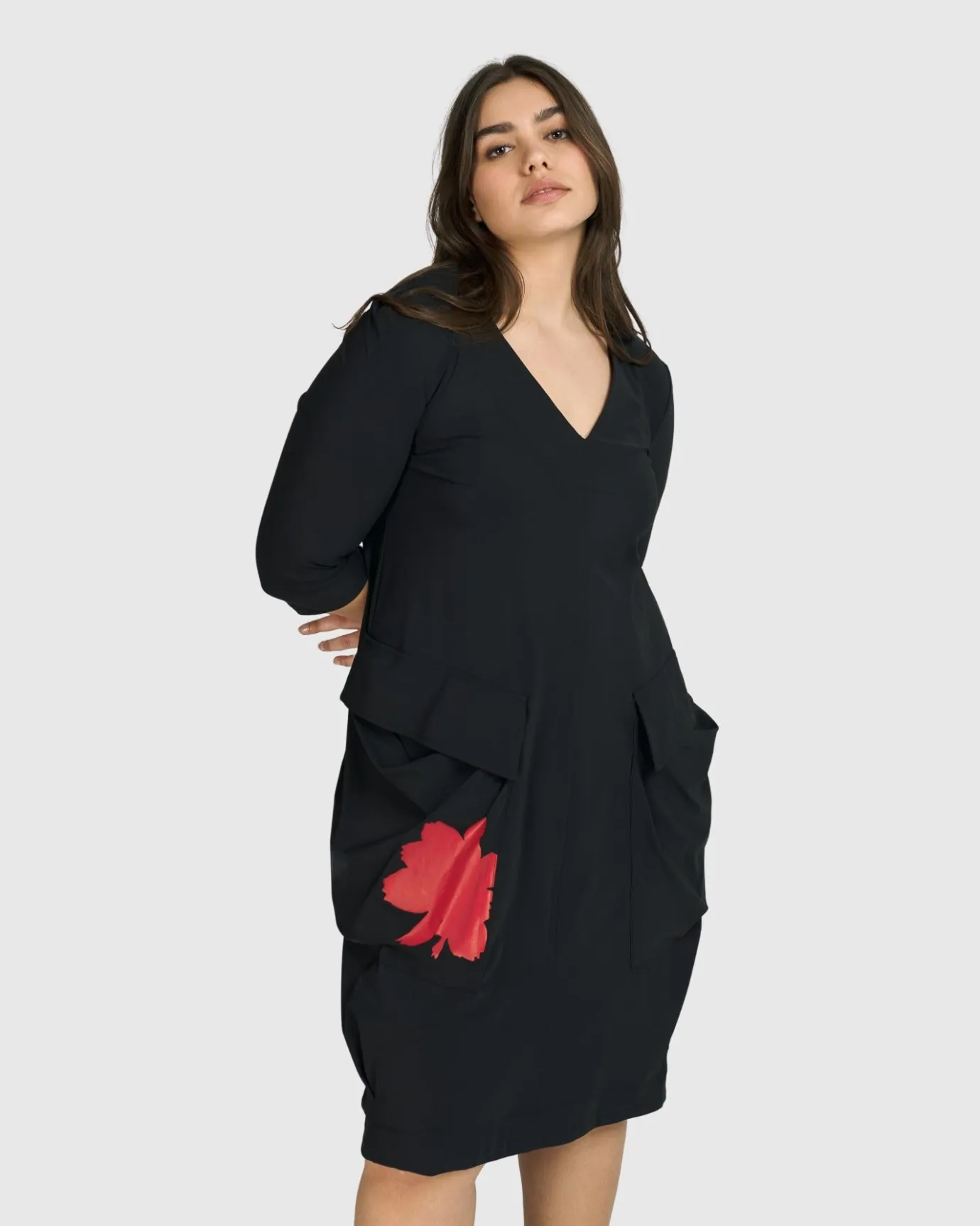 Women Alembika Plus<Tekbika Francoise Cargo Dress, Flower