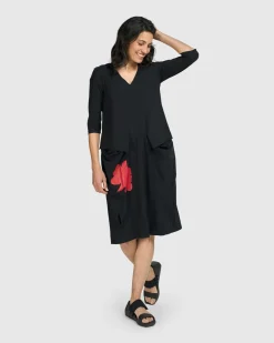 Women Alembika Plus<Tekbika Francoise Cargo Dress, Flower