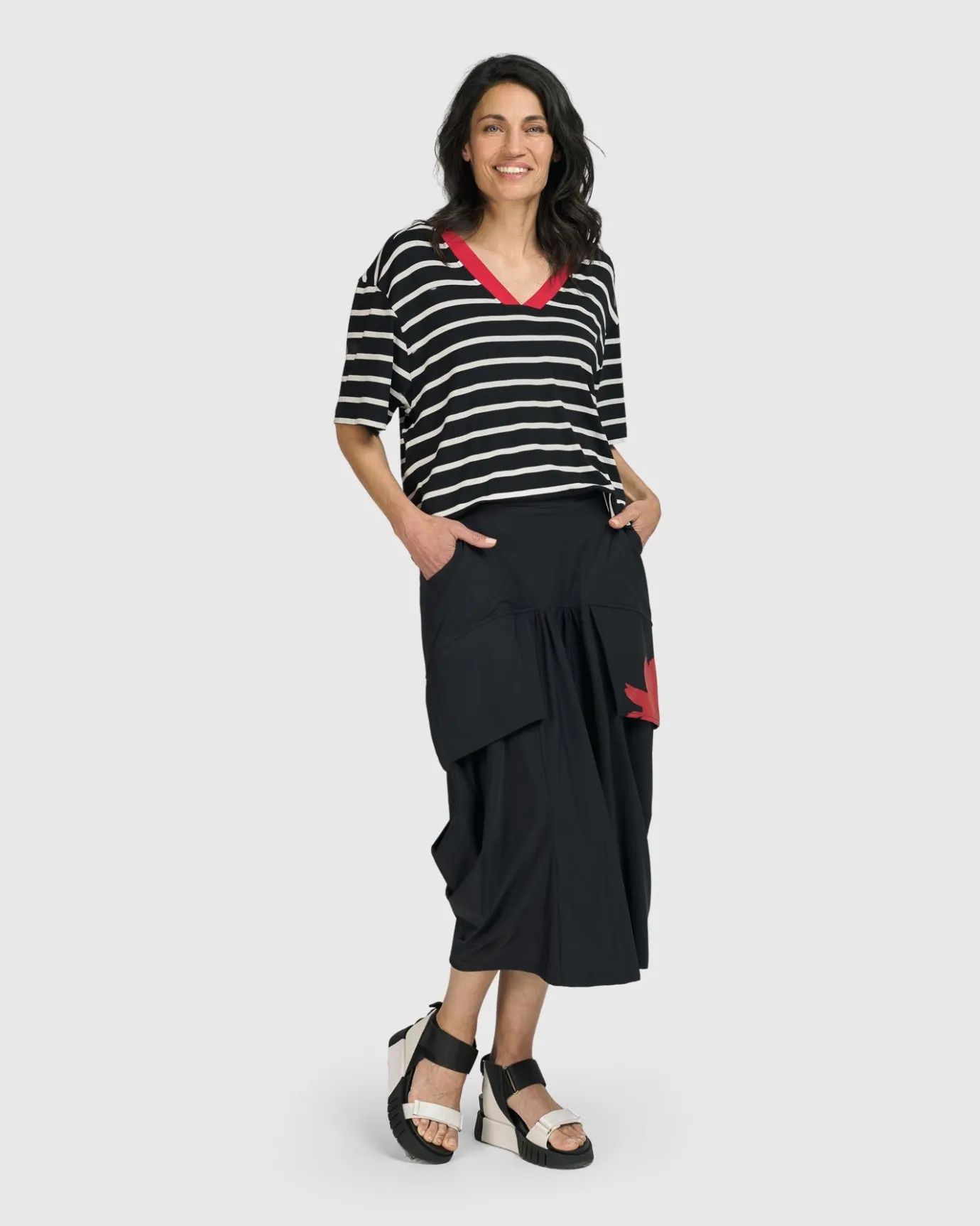 Women Alembika Plus<Tekbika Gotta Have Art Skirt, Flower