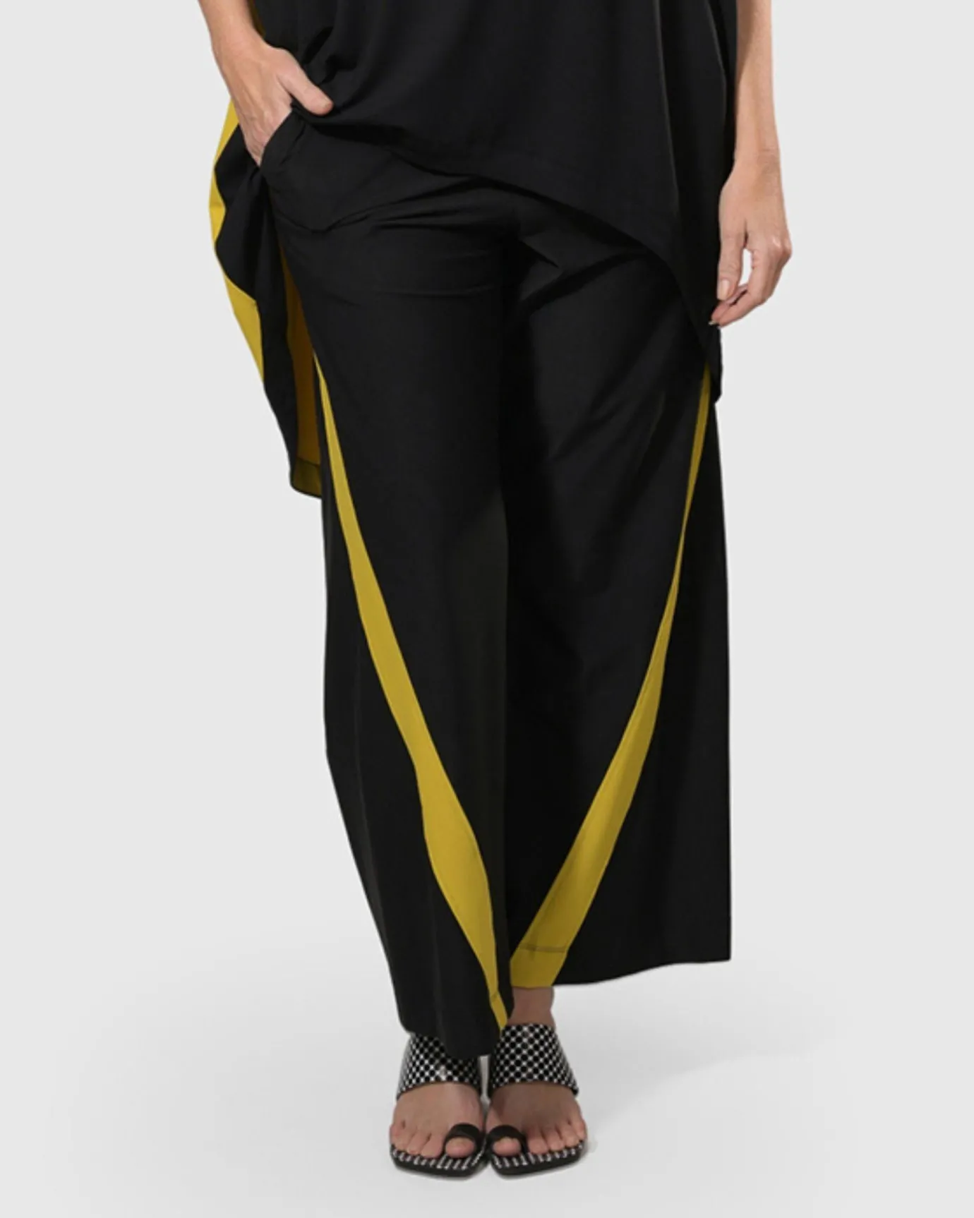 Women Alembika Pants & Skirts<Tekbika Jessie Flow Pants, Yellow