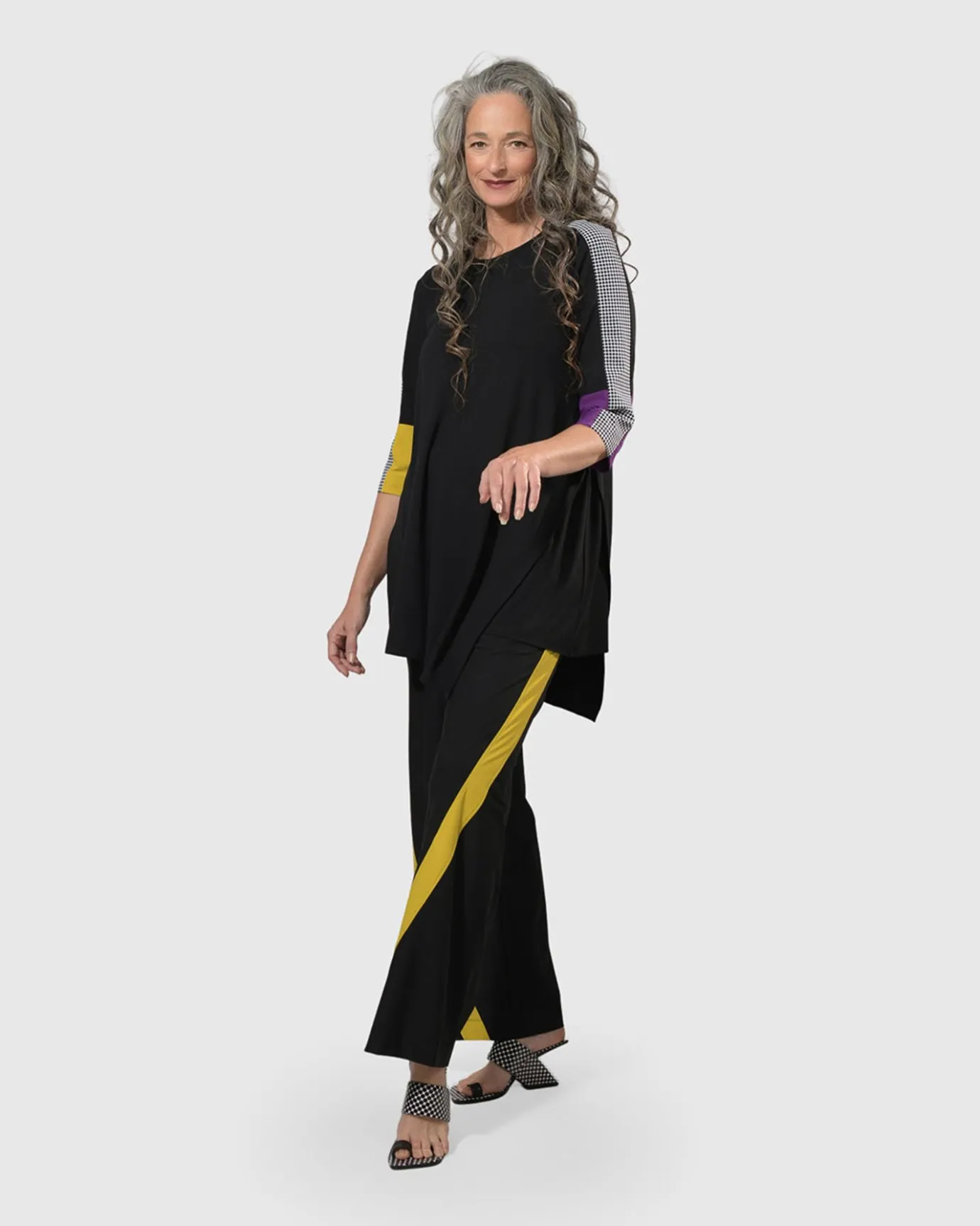 Women Alembika Pants & Skirts<Tekbika Jessie Flow Pants, Yellow