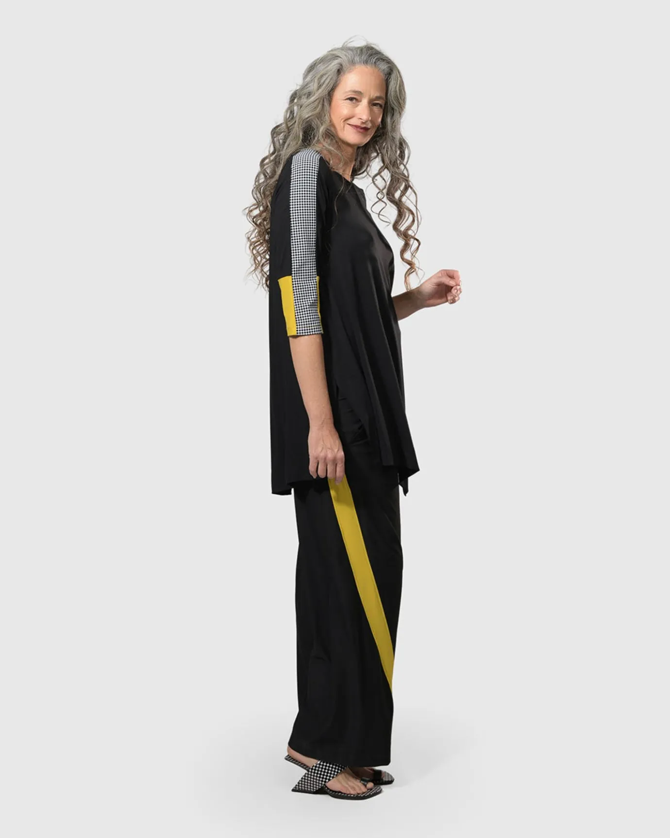 Women Alembika Plus<Tekbika Jessie Flow Pants, Yellow