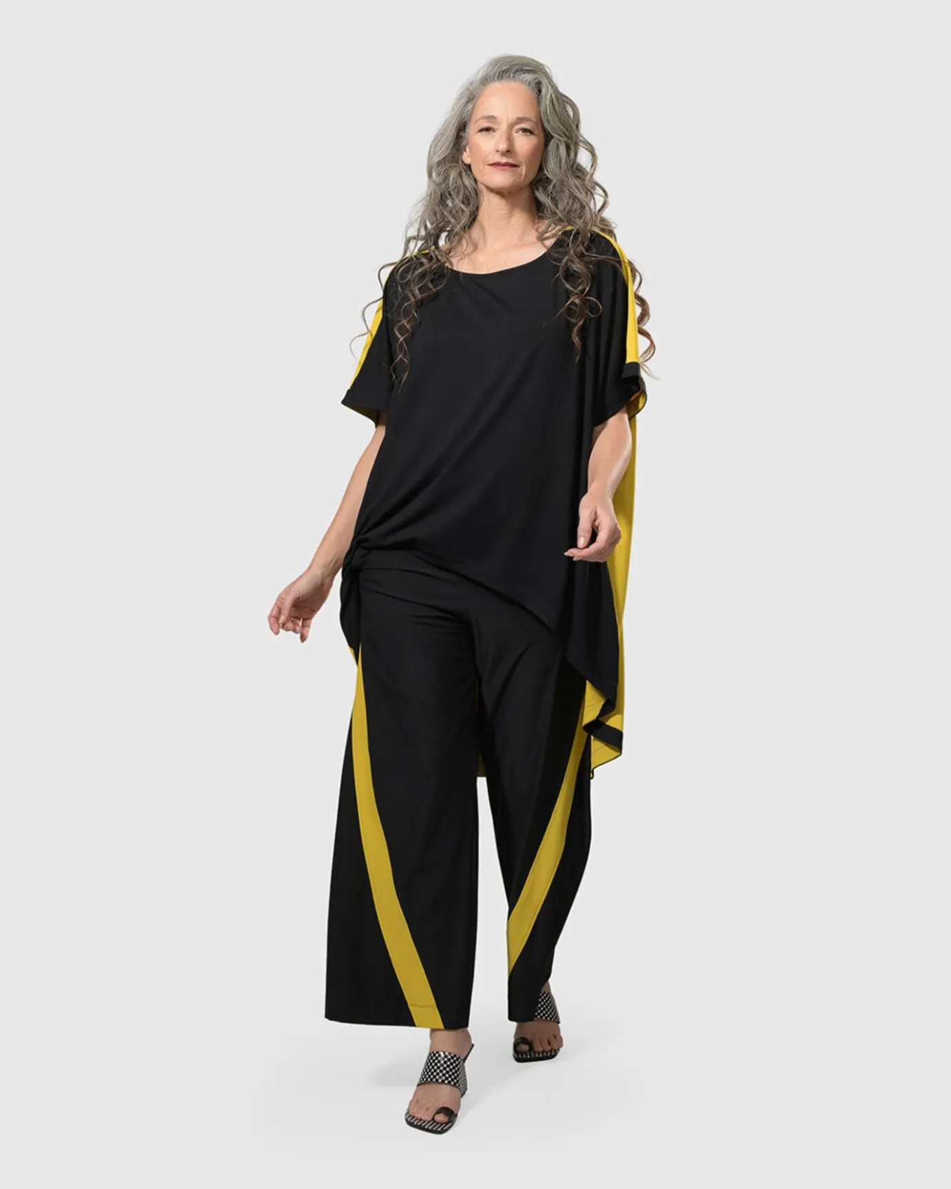 Women Alembika Plus<Tekbika Jessie Flow Pants, Yellow