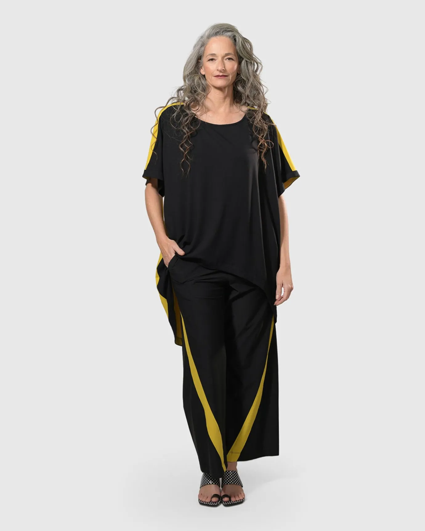 Women Alembika Plus<Tekbika Jessie Flow Pants, Yellow