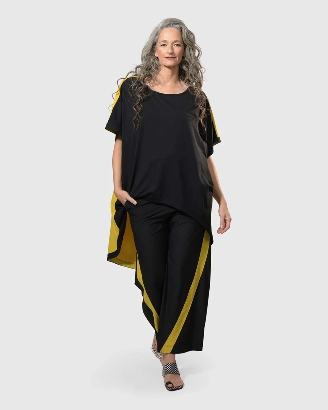 Women Alembika Plus<Tekbika Jessie Flow Pants, Yellow