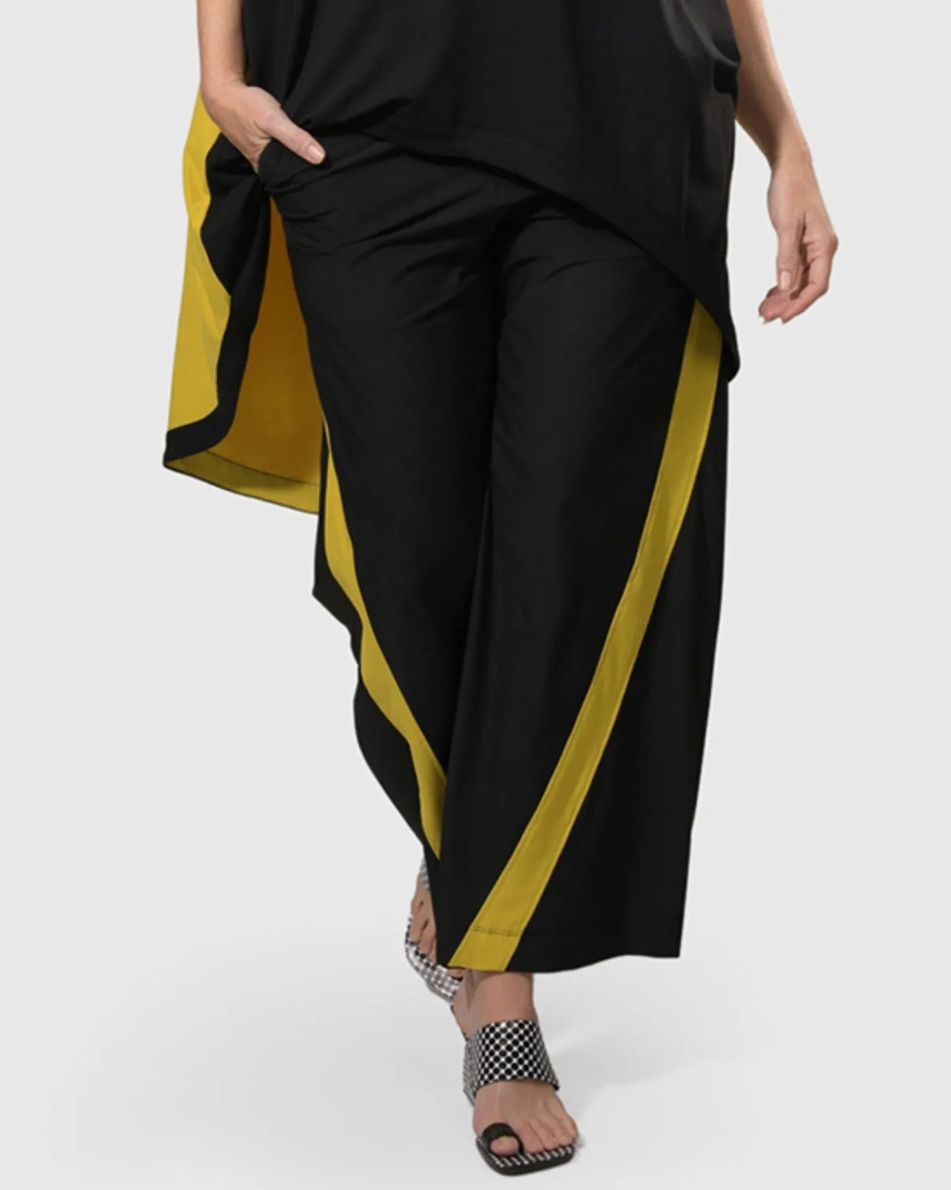 Women Alembika Plus<Tekbika Jessie Flow Pants, Yellow