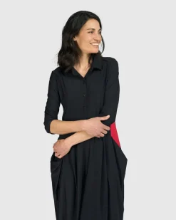 Women Alembika Plus<Tekbika Juliette Wonderful Dress, Black