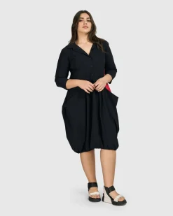 Women Alembika Plus<Tekbika Juliette Wonderful Dress, Black
