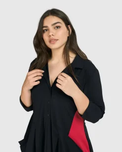 Women Alembika Plus<Tekbika Juliette Wonderful Dress, Black