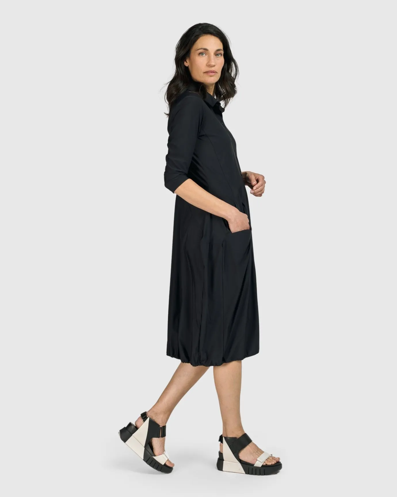 Women Alembika Plus<Tekbika Juliette Wonderful Dress, Black