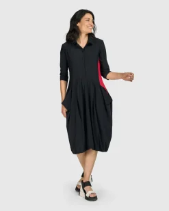 Women Alembika Dresses<Tekbika Juliette Wonderful Dress, Black