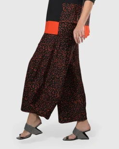 Women Alembika Pants & Skirts<Tekbika Leigh Punto Pants, Flame