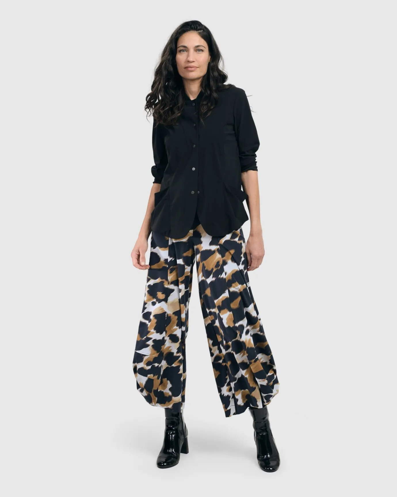 Women Alembika Plus<Tekbika Leopard Punto Pants, Multi