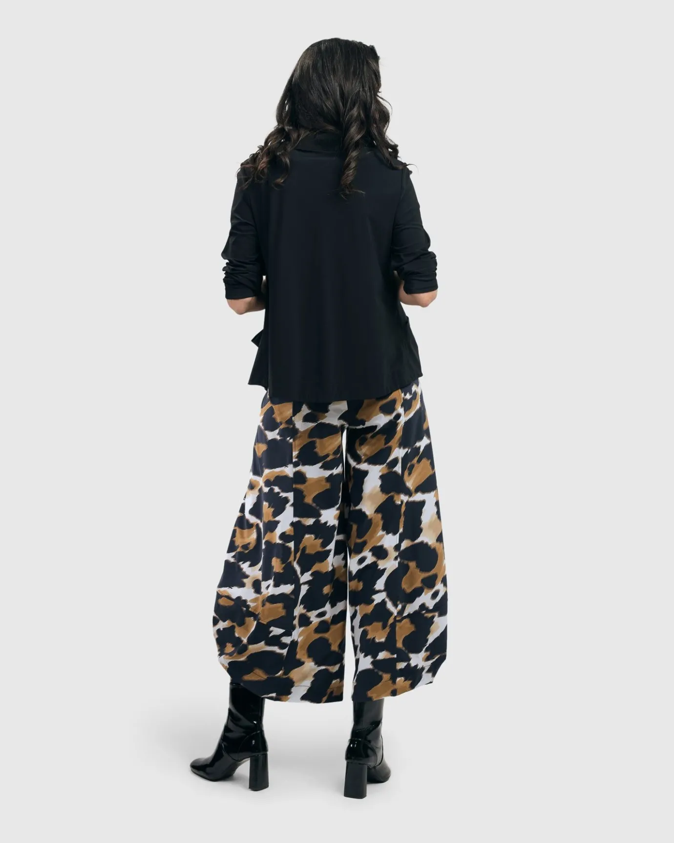 Women Alembika Plus<Tekbika Leopard Punto Pants, Multi