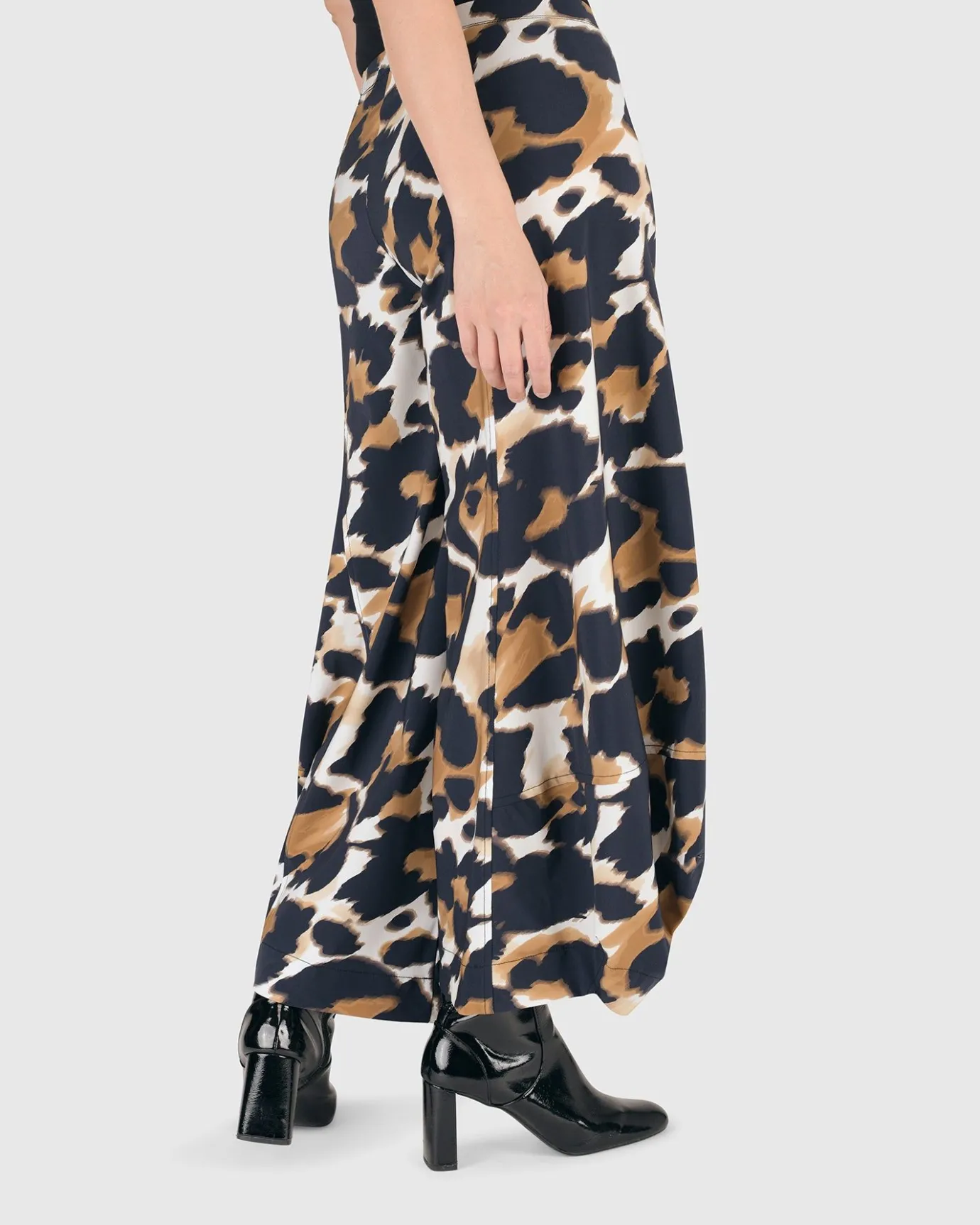 Women Alembika Plus<Tekbika Leopard Punto Pants, Multi