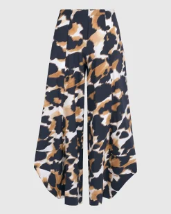 Women Alembika Plus<Tekbika Leopard Punto Pants, Multi