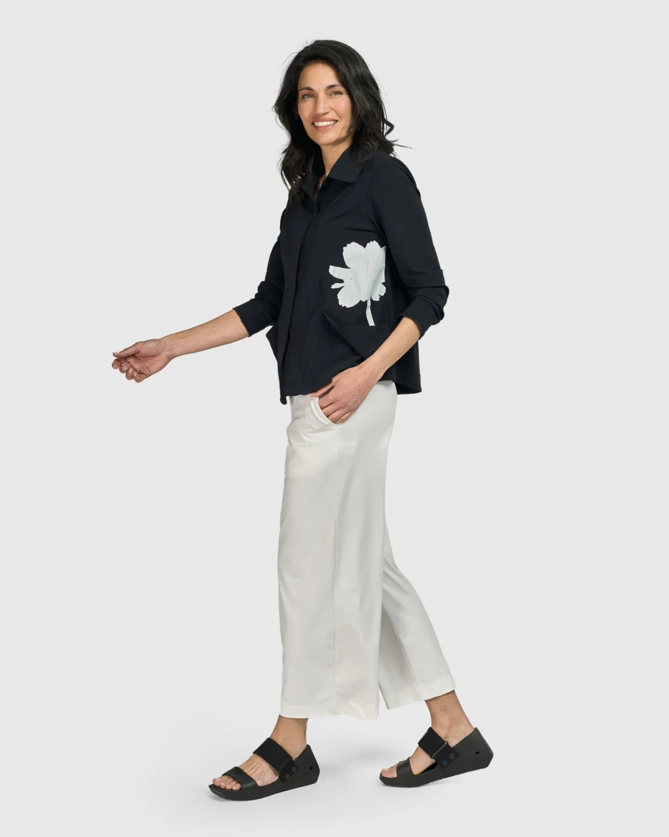 Women Alembika Jackets<Tekbika Mont Blanc Blazer, Flower