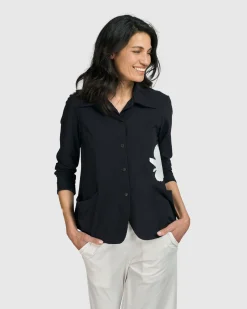 Women Alembika Plus<Tekbika Mont Blanc Blazer, Flower
