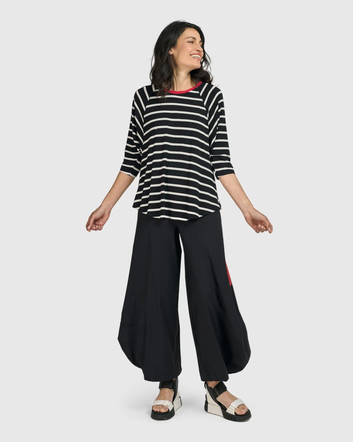 Women Alembika Plus<Tekbika Moulin Rouge Punto Pants, Flower