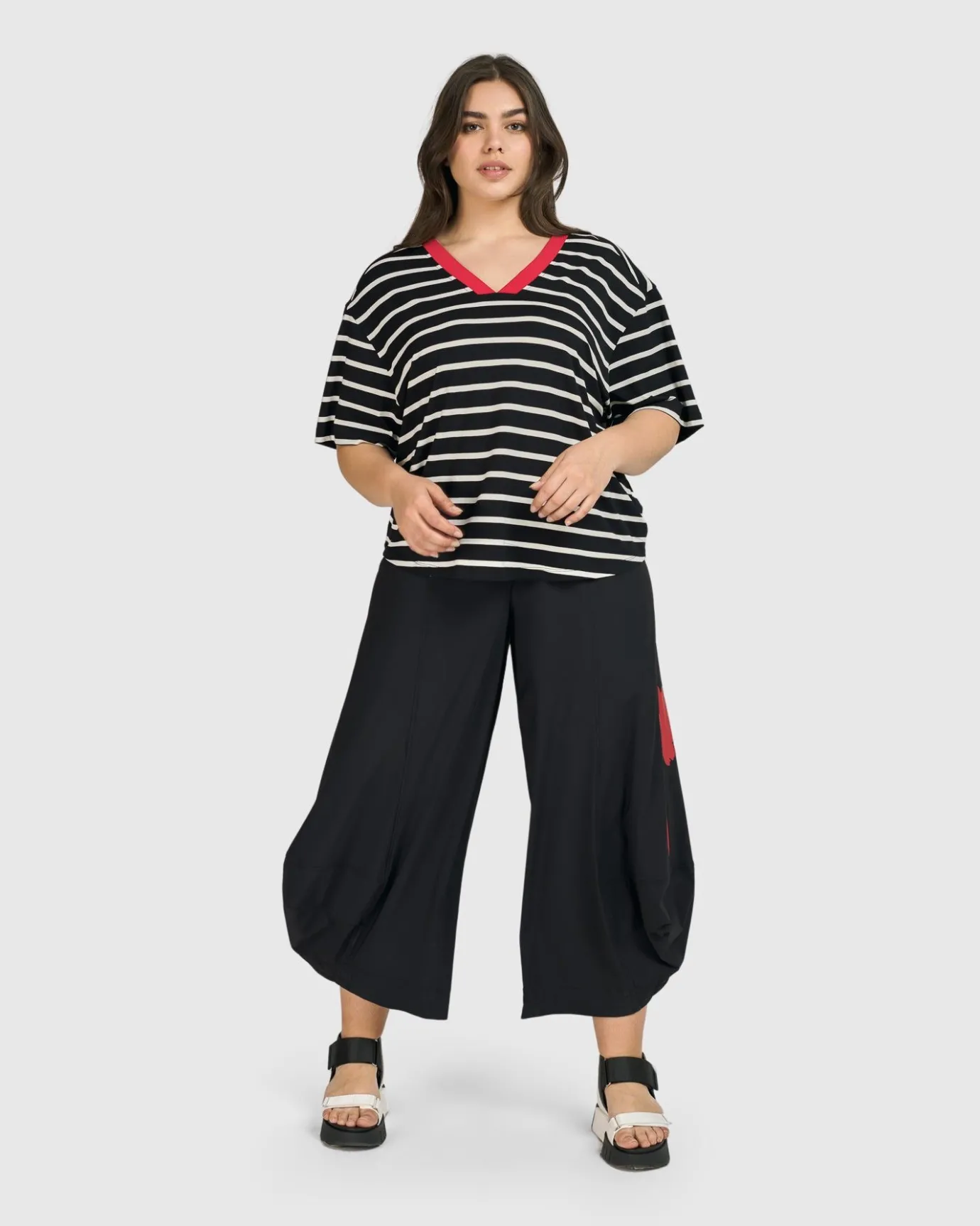 Women Alembika Plus<Tekbika Moulin Rouge Punto Pants, Flower