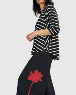 Women Alembika Pants & Skirts<Tekbika Moulin Rouge Punto Pants, Flower