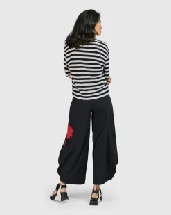 Women Alembika Pants & Skirts<Tekbika Moulin Rouge Punto Pants, Flower