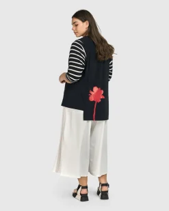 Women Alembika Plus<Tekbika Notre Dame Apron Vest, Black