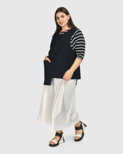 Women Alembika Jackets<Tekbika Notre Dame Apron Vest, Black