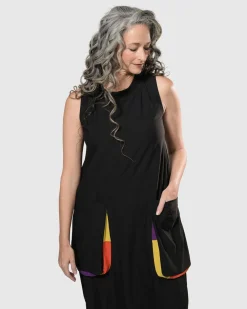 Women Alembika Dresses<Tekbika Poppy Sleeveless Pocket Dress, Multi