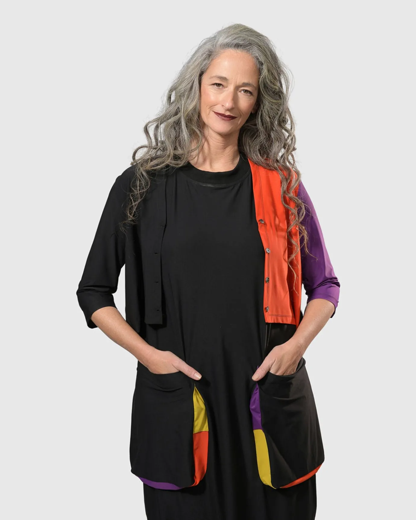 Women Alembika Plus<Tekbika Poppy Sleeveless Pocket Dress, Multi