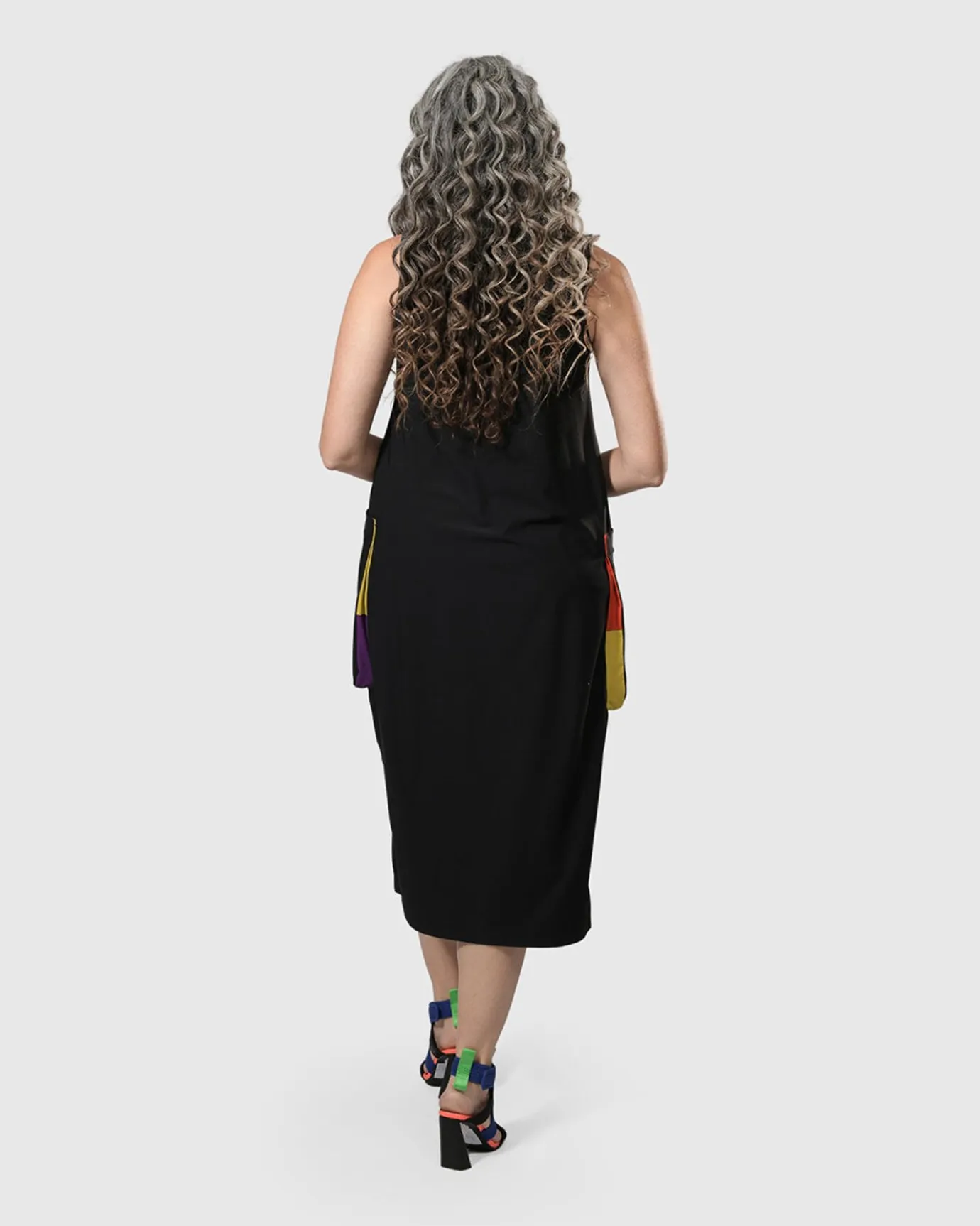 Women Alembika Plus<Tekbika Poppy Sleeveless Pocket Dress, Multi